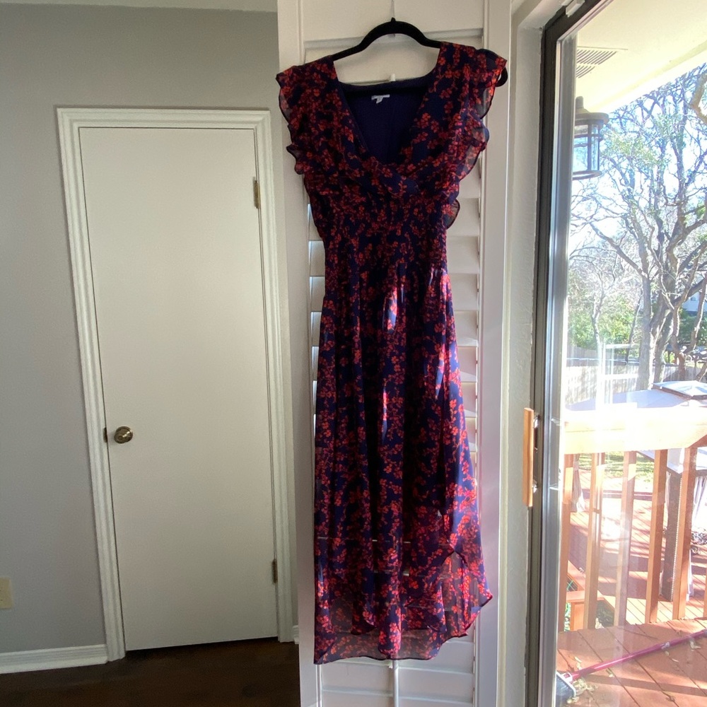 Spring flutter sleeve dress from Vici